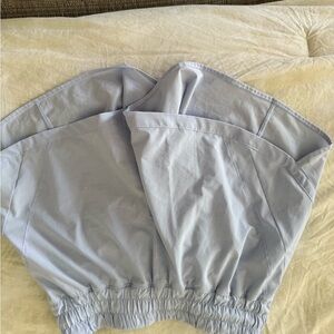 Lululemon tracker 4” Light Carolina blue (periwinkle) Bottoms